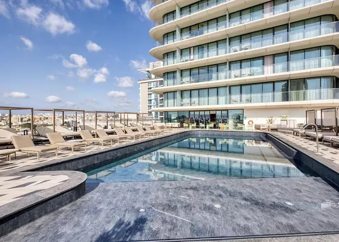 Luxury At Mercury With Rooftop Pool Access By 360 Estates * San Ġiljan
