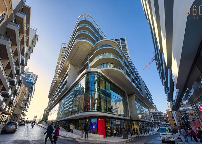 Lejlighed Luxury At Mercury With Rooftop Pool Access By 360 Estates Saint Julian's