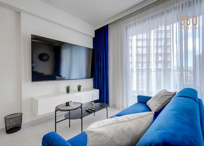 Lejlighed Luxury At Mercury With Rooftop Pool Access By 360 Estates Saint Julian's